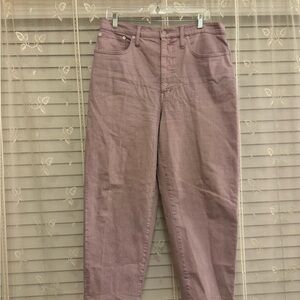 MADEWELL | GENTLY WORN | BALLOON JEANS | LAVENDER |
